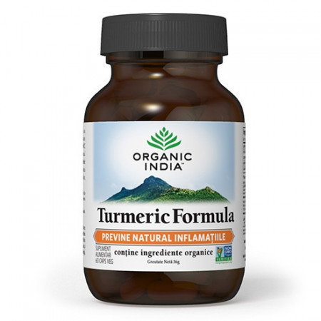 Turmeric Formula Antiinflamator Natural Organic India