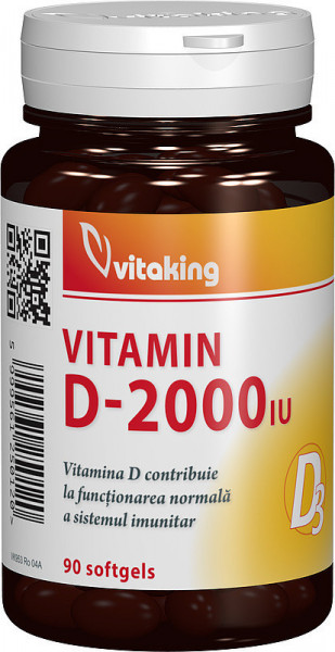 Vitamina D 2000 UI capsule Vitaking