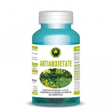 Anti-anxietate Hypericum, 60 capsule