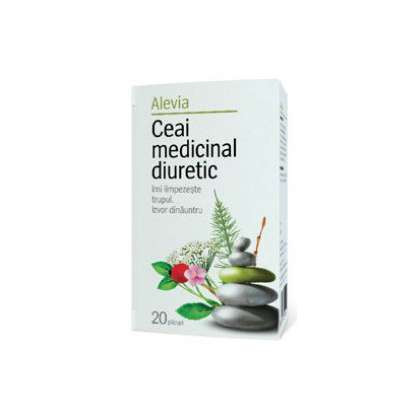 Ceai medicinal Diuretic Alevia 20 plicuri
