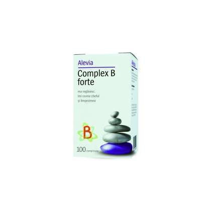 Complex B forte Alevia 100 comprimate