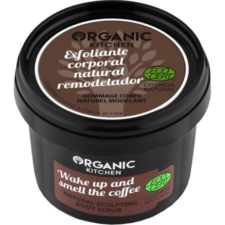 Crema naturala exfolianta anticelulitica cu extract de Cafea Etiopiana, Organic Kitchen