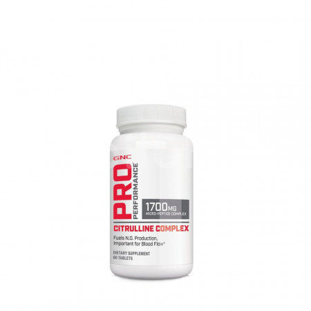 GNC Pro Performance® Citrulline Complex, Complex de L-Citrulina, 60 tb
