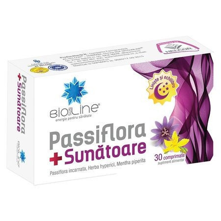 Passiflora + Sunatoare Helcor, 30 comprimate
