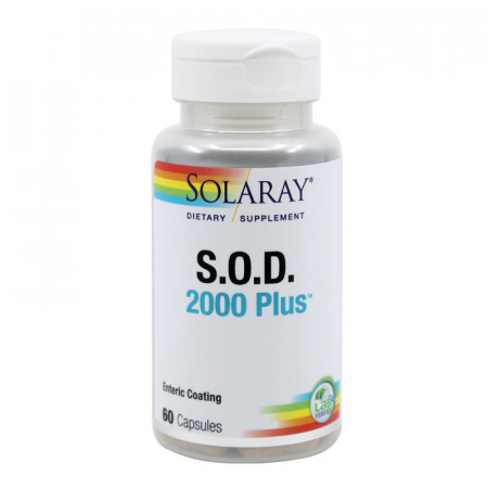 S.O.D. 2000 Plus SECOM Solaray 60 capsule