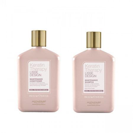Set cu keratină Alfaparf Lisse Design Keratin
