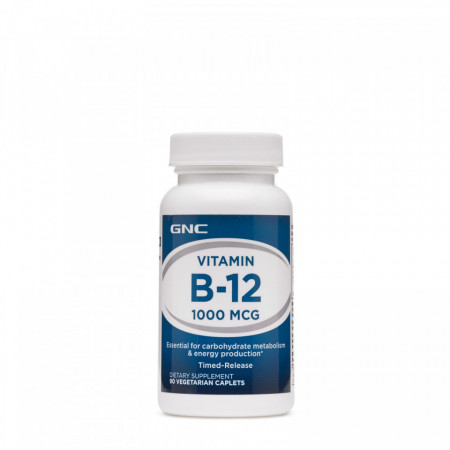 Vitamina B-12 1000 MCG 90 tablete, GNC