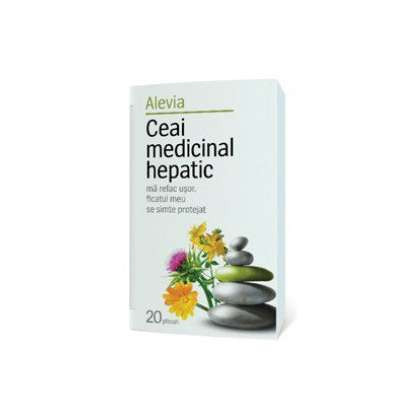 Ceai medicinal Hepatic Alevia 20 plicuri