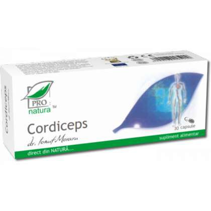 Cordiceps Laboratoarele Medica 30 capsule