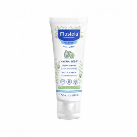 Crema hidratanta de fata pentru piele normala Hydra Bebe, Mustela