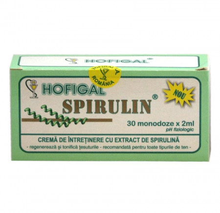 Crema Spirulin Hofigal 30 monodoze