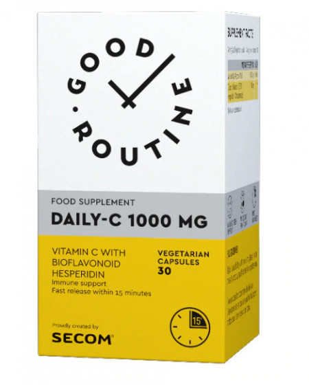 Daily-C 1000 mg Good Routine, 30 capsule, Secom