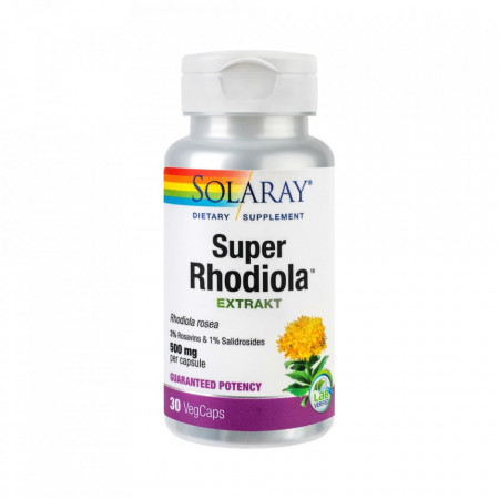Super Rhodiola 500 mg SECOM Solaray 30 capsule