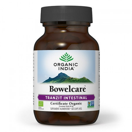 Bowelcare Tranzit Intestinal, Combate Balonarea Organic India
