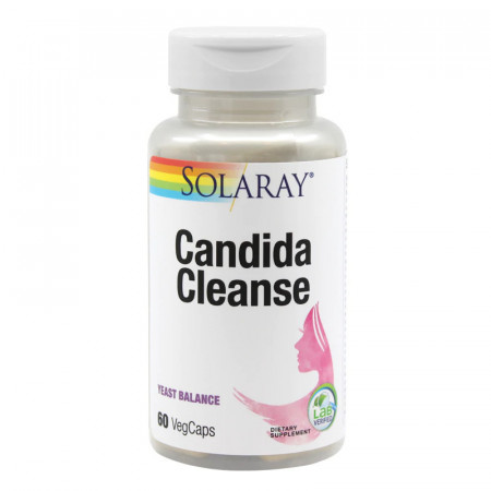 Candida Cleanse Solaray, 60 capsule, Secom