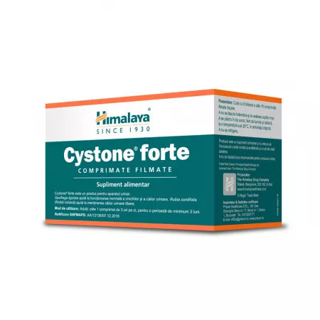 Cystone Forte 60 comprimate filmate Himalaya