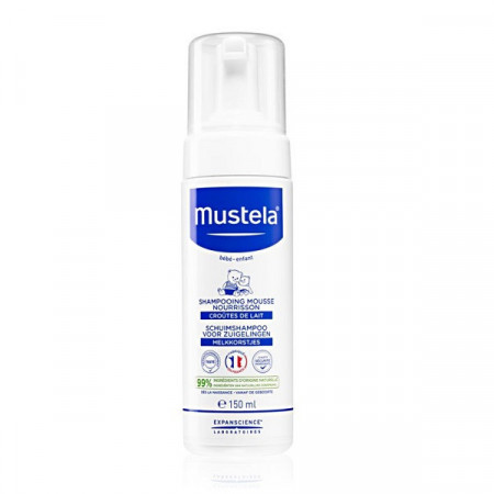 Sampon spuma pentru nou-nascuti, Mustela