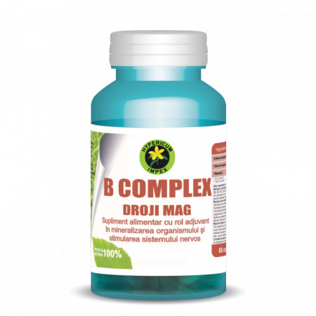 B Complex Droji-Mag Hypericum, 60 capsule