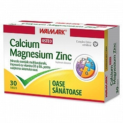 Calcium Magnesium Zinc Osteo Walmark 30 capsule