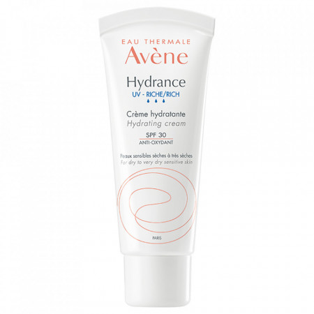Crema hidratanta pentru ten uscat si foarte uscat SPF 30 Hydrance Riche UV, Avene