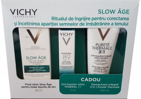 Set Vichy Slow Age Fluid pentru toate tipurile de ten SPF25
