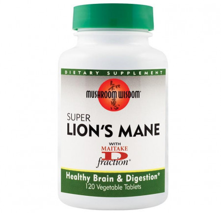 Super Lion’s Mane SECOM Mushroom Wisdom 120 tablete