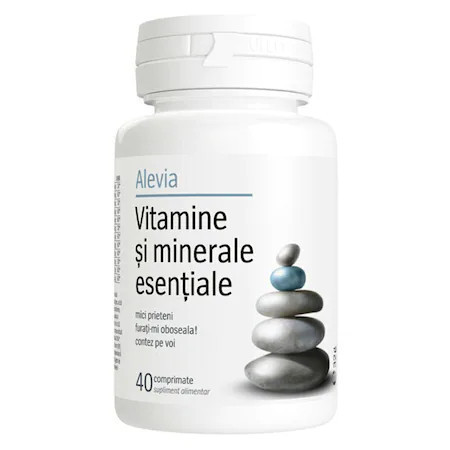Vitamine si minerale, 40 comprimate, Alevia