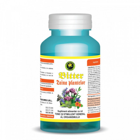 Bitter taina plantelor Hypericum, 60 capsule