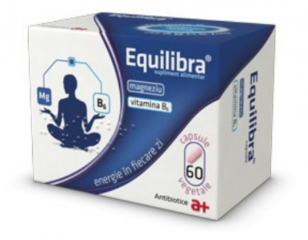 Equilibra (Magneziu + B6) Antibiotice Iasi 60 capsule