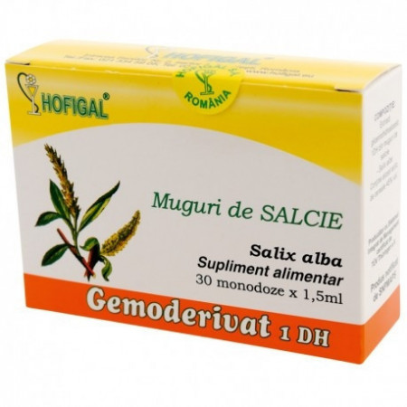 Gemoderivat din Muguri de Salcie Hofigal, 30 monodoze