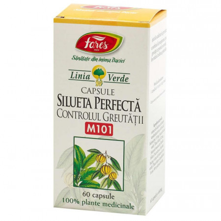Silueta Perfecta Controlul Greutatii Fares 60 capsule