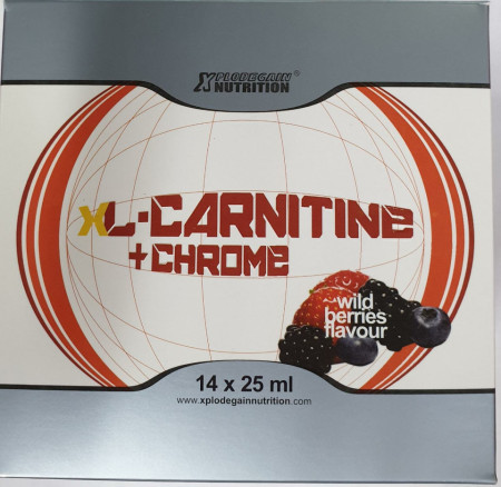 XL-carnitine + chrome 2000mg 14x25 ml, XPlode Nutrition