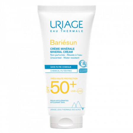 Crema minerala protectie solara SPF50+ Bariesun Uriage