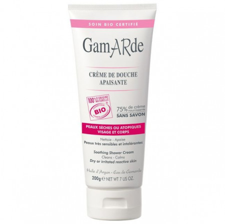 Gel de dus crema calmanta cu apa termala Gamarde