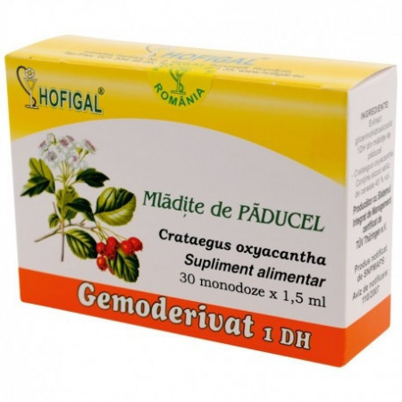 Gemoderivat din Mladite de Paducel Hofigal, 30 monodoze