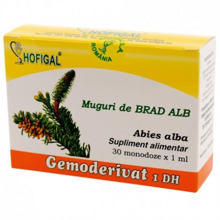 Gemoderivat din Muguri de Brad alb Hofigal, 30 monodoze