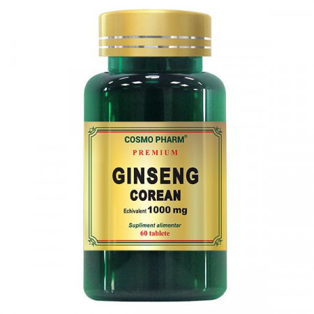 Ginseng Corean 1000 mg Cosmopharm Premium