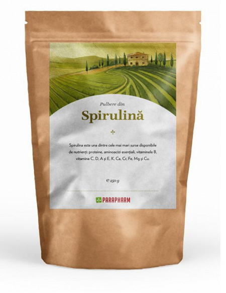 Spirulina pulbere Parapharm 250 g