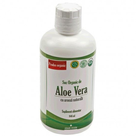 Suc Organic Aloe Vera Adams Vision 946 ml