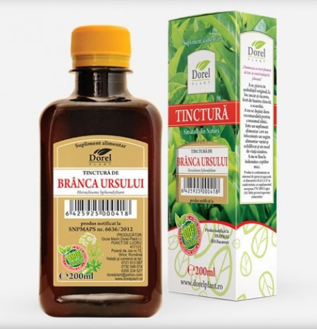 Tinctura de Branca Ursului Dorel Plant 200/500 ml