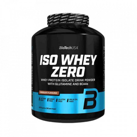 Supliment proteic Iso whey zero/ izolat din proteina zer Biotech 2270 g