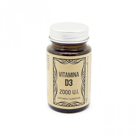Vitamina D3 2000 UI 100 comprimate filmate Remedia