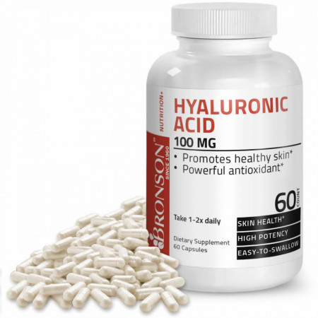 Acid Hialuronic 100 mg 60 capsule Bronson Laboratories