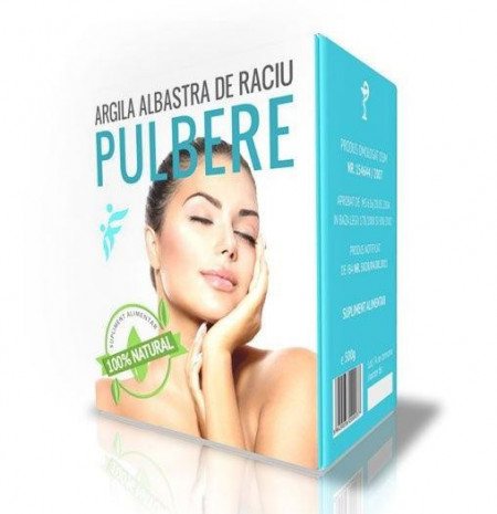 Argila Albastra de Raciu Pulbere Romcos