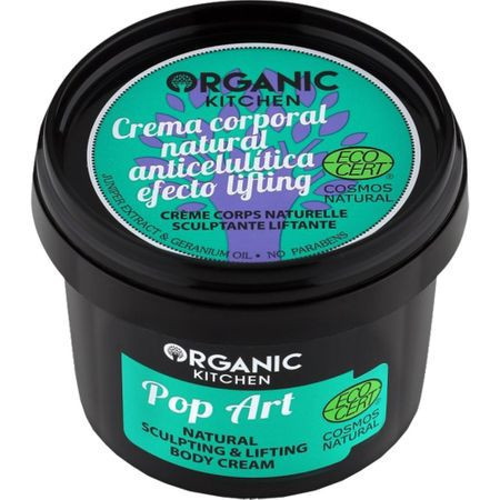 Crema naturala de corp anticelulitica cu ulei de Ienupar si Geraniu, Organic Kitchen