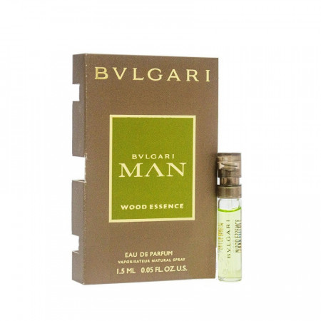 Esantion Bvlgari Man Wood Essence, Barbati, Apa de Parfum, 1.5 ml