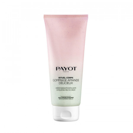 Exfoliant de corp cu coaja de migdale si unt de fistic Gommage Amande, Payot