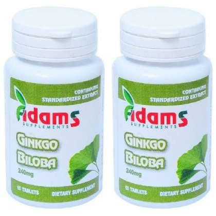 Ginkgo Biloba 240 mg Adams Vision
