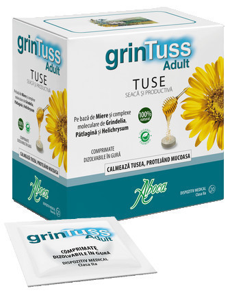 Grintuss Adult tuse seaca si productiva 20 comprimate Aboca