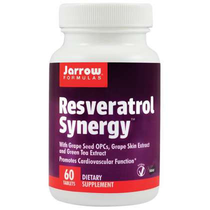Resveratrol Synergy 20 mg SECOM Jarrow Formulas 60 tablete